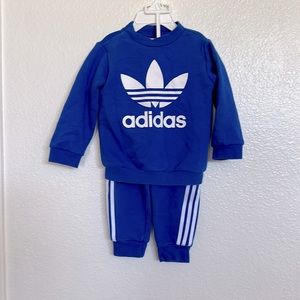 Adidas Blue sweatsuit Baby